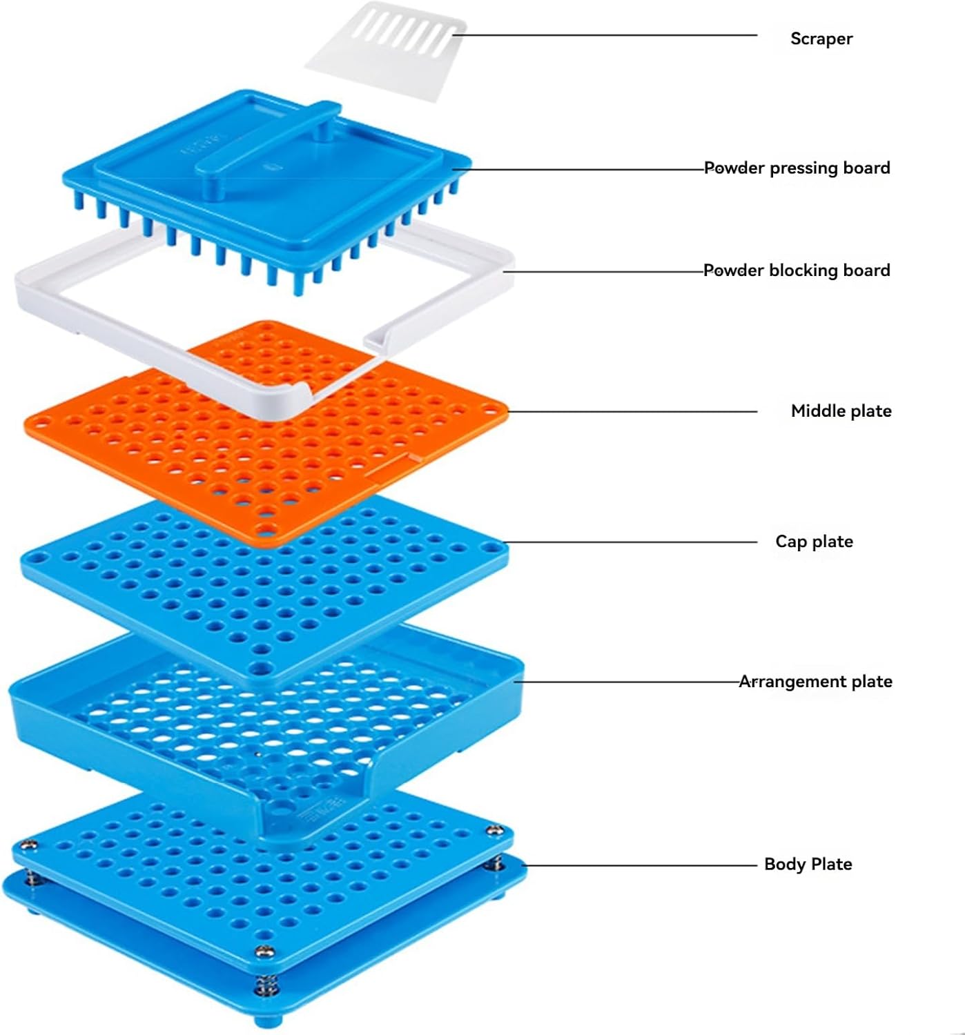 Professional 100-Hole Manual Encapsulation System for Laboratory R&D